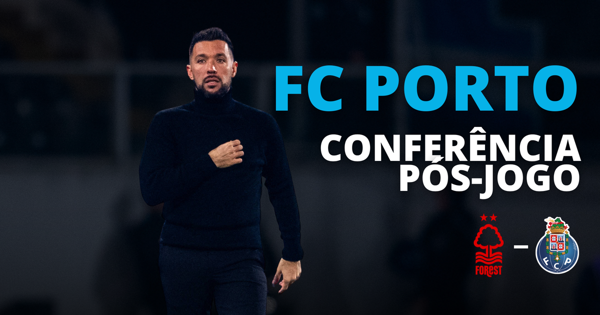 EM DIRETO: Francesco Farioli analisa o jogo com o Nottingham Forest