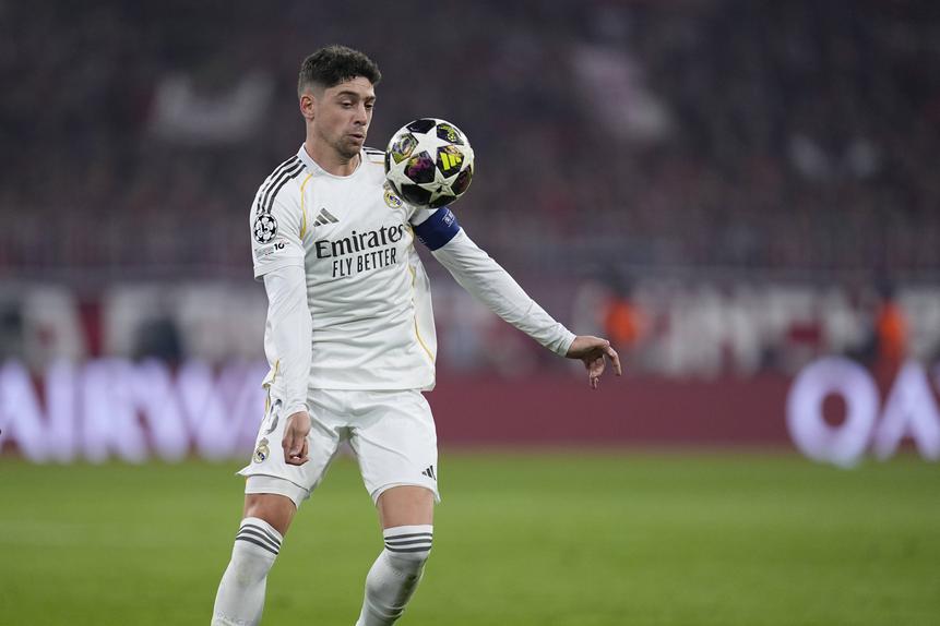 Fede Valverde é o capitão do Real Madrid