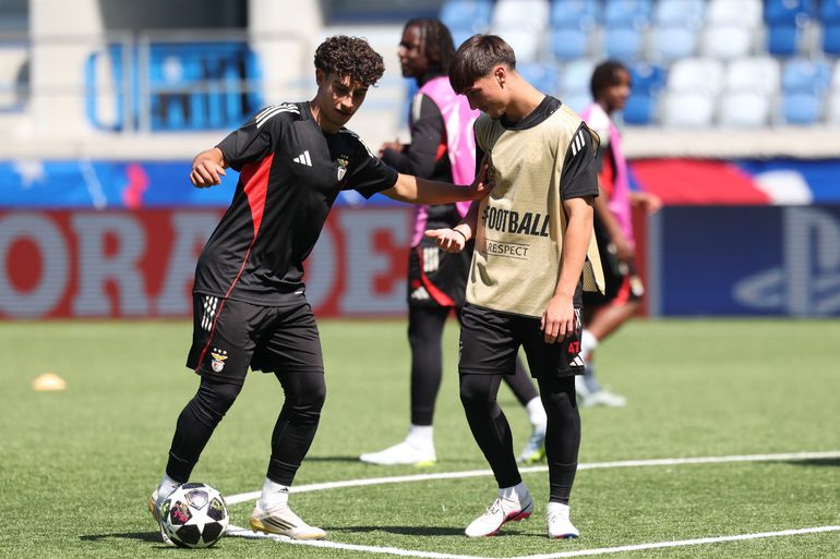 Isaac Ferreira e Tomás Soares - Foto: SL Benfica