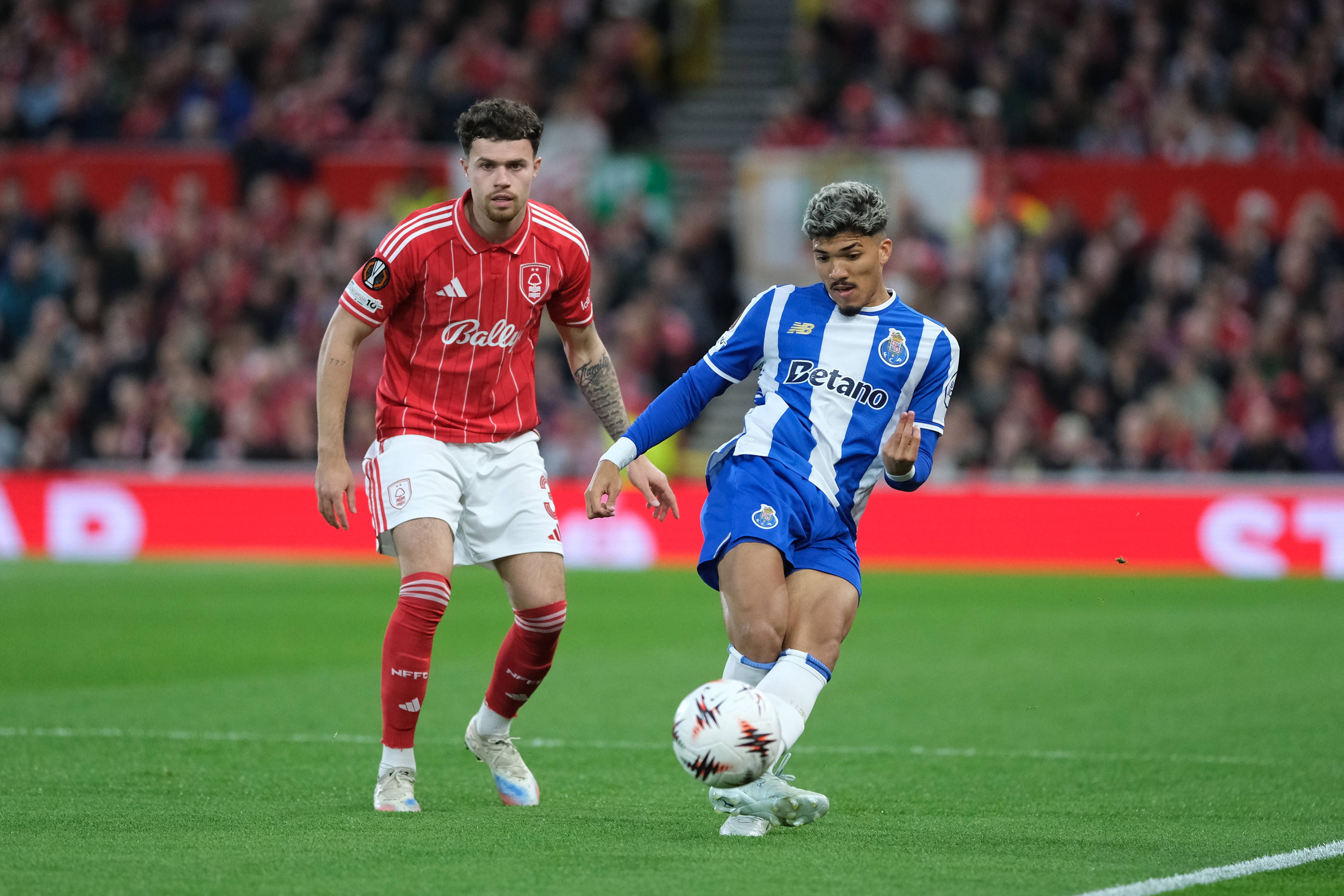William Gomes em ação no jogo do FC Porto com o Nottingham Forest- Foto: IMAGO