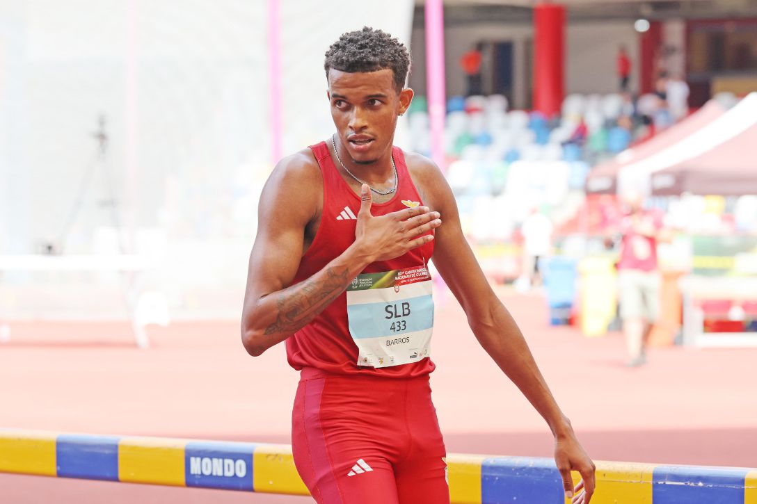 Etson Barros, atleta do Benfica de 25 anos - Foto: SL Benfica