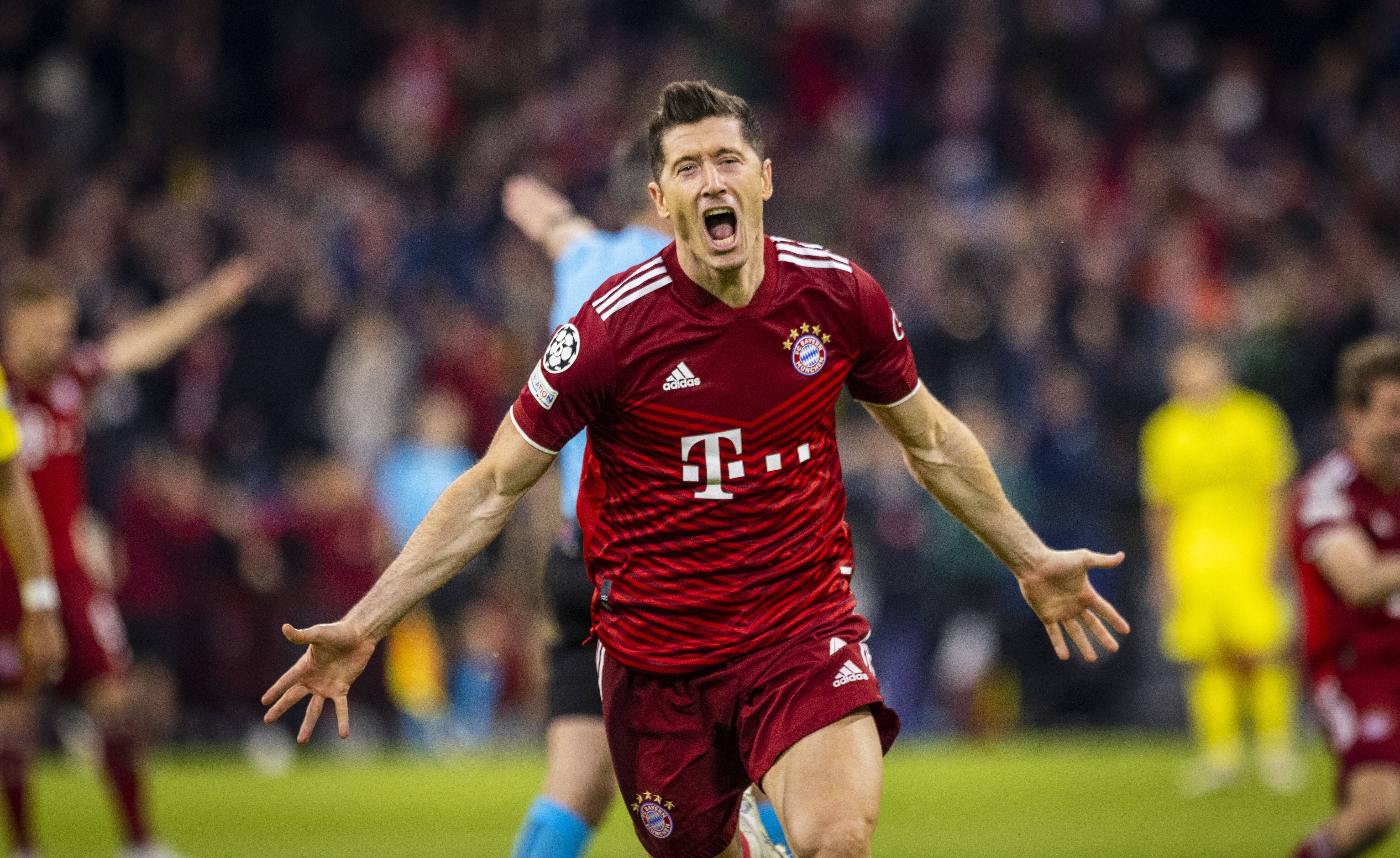 Robert Lewandowski – 13 golos pelo Bayern Munique em 2021/22