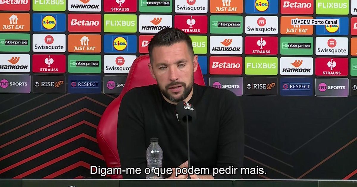 «Só há arrependimentos com o jogo no Dragão»