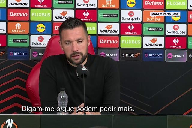 «Só há arrependimentos com o jogo no Dragão»