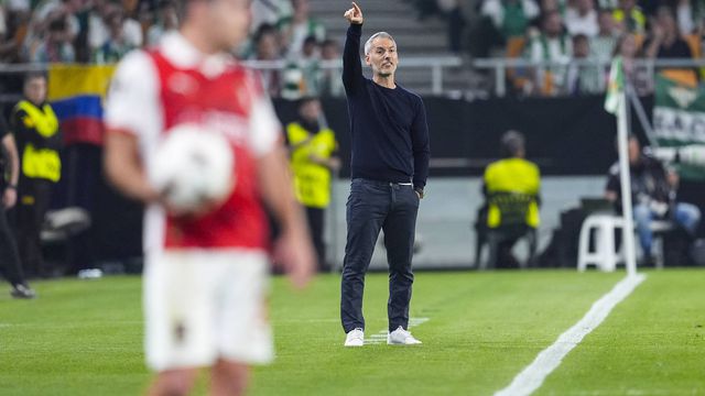Carlos Vicens exulta apuramento do SC Braga