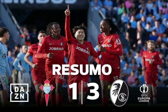 Friburgo cancelou planos épicos do Celta e passeou rumo às meias (resumo)