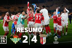 Está aqui o resumo da épica 'remontada' do SC Braga em Sevilha