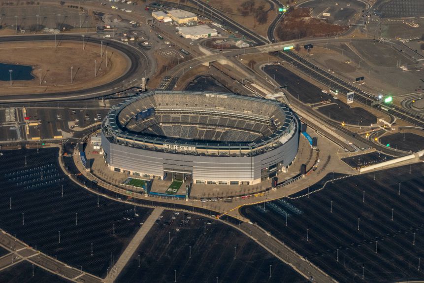 Estádio MetLife fica muito afastado de qualquer cidade (IMAGO)