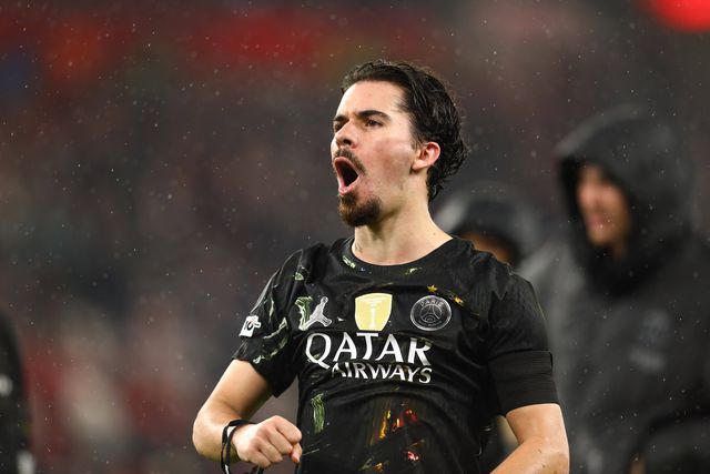 Vitinha, médio do PSG. Foto: Imago