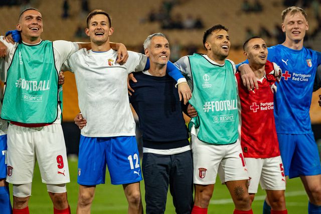 Técnico espanhol dos arsenalistas feliz pela projeção europeia do emblema bracarense