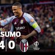Resumo Aston Villa-Bolonha