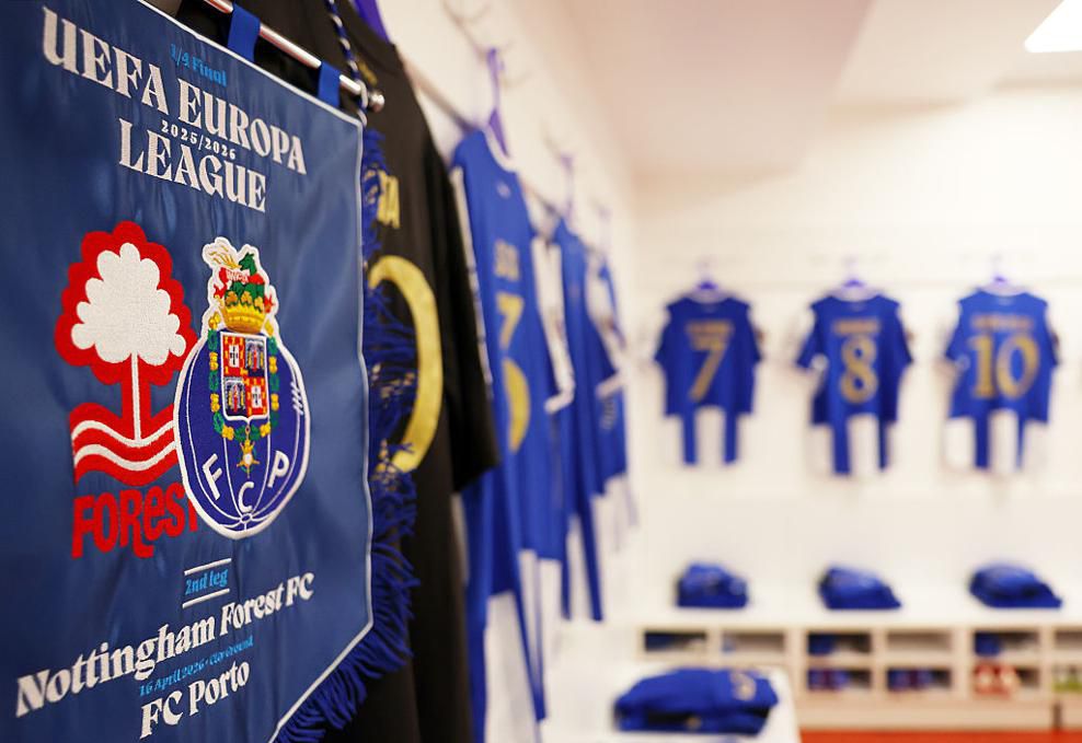 O FC Porto defrontou o Nottingham Forest por um lugar nas meias-finais da Liga Europa - Foto: UEFA