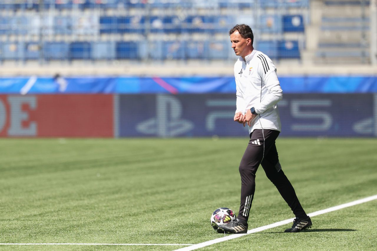 Vítor Vinha, o comandante das águias - - Foto: SL Benfica