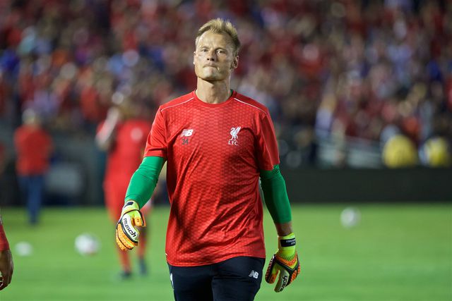 Alexander Manninger no Liverpool no último ano de carreira (IMAGO)