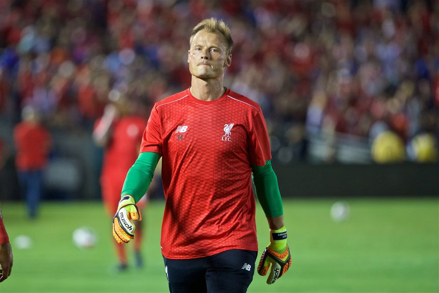 Alexander Manninger no Liverpool no último ano de carreira (IMAGO)