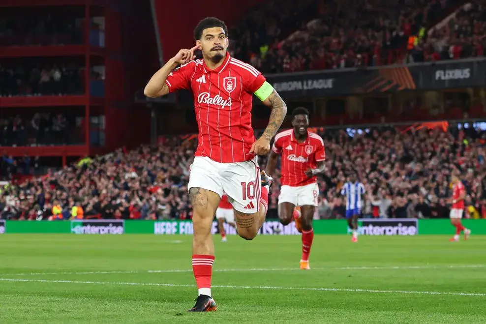 Gibbs-White, Nottingham Forest - 6 internacionalizações. Foi o inglês com mais golos na Premier League esta época (14), a par de Ollie Watkins, que está convocado. Foto: UEFA
