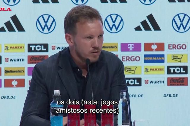 Vencer o Europeu? Julian Nagelsmann respondeu assim