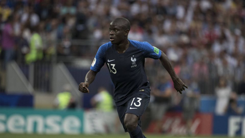 Kanté nos 25 da França para o Europeu