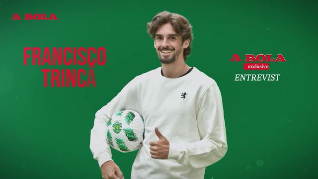 Veja a entrevista completa a Trincão