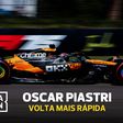 Oscar Piastri marca o ritmo em Ímola