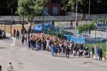 Sampdoria a 'arder': jogadores cercados por adeptos e obrigados a dar camisolas