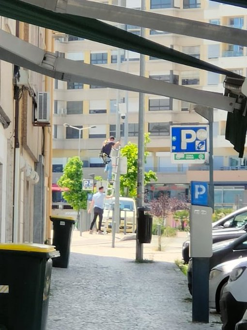 Segurança apertada: câmaras de vigilância nas imediações de Alvalade