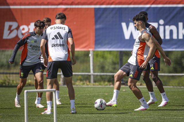 Treino do Benfica no Seixal (SL Benfica)