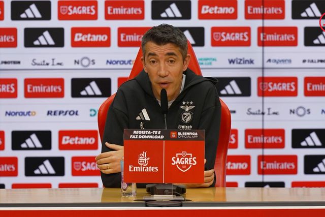 Bruno Lage em conferência de Imprensa no Seixal