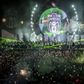 Festa do título do Sporting na época passada, no Marquês de Pombal