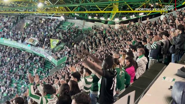 Grande ovação a Morita em Alvalade