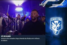 FC Porto: campeões subiram aos Aliados e os Aliados foram à loucura