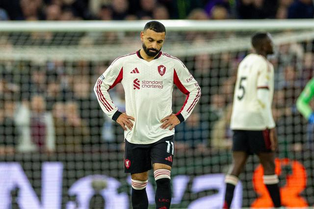 Salah frustrado com nova derrota do Liverpool