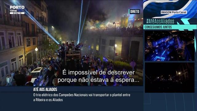 Farioli rendido à Invicta: «Impossível descrever. Nas ruas, nos telhados...»