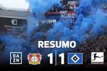 Golo de Fábio Vieira no empate do Hamburgo em Leverkusen