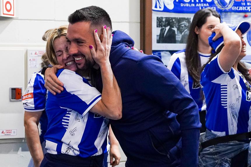 Comitiva do FC Porto teve receção especial - Foto: FC PORTO