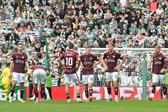 Jogadores do Hearts desiludidos com o final de jogo