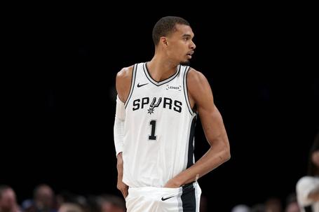 Victor Wembanyama, estrela dos San Antonio Spurs