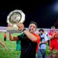 Nandinho com o troféu de campeão (DR)