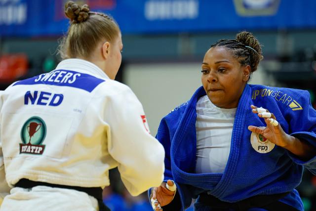 Rochele Nunes chegou à final em Benidorm     Fotografia Juan Gabi/EJU