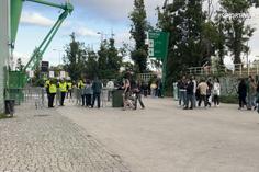 Adeptos continuam a entrar em Alvalade