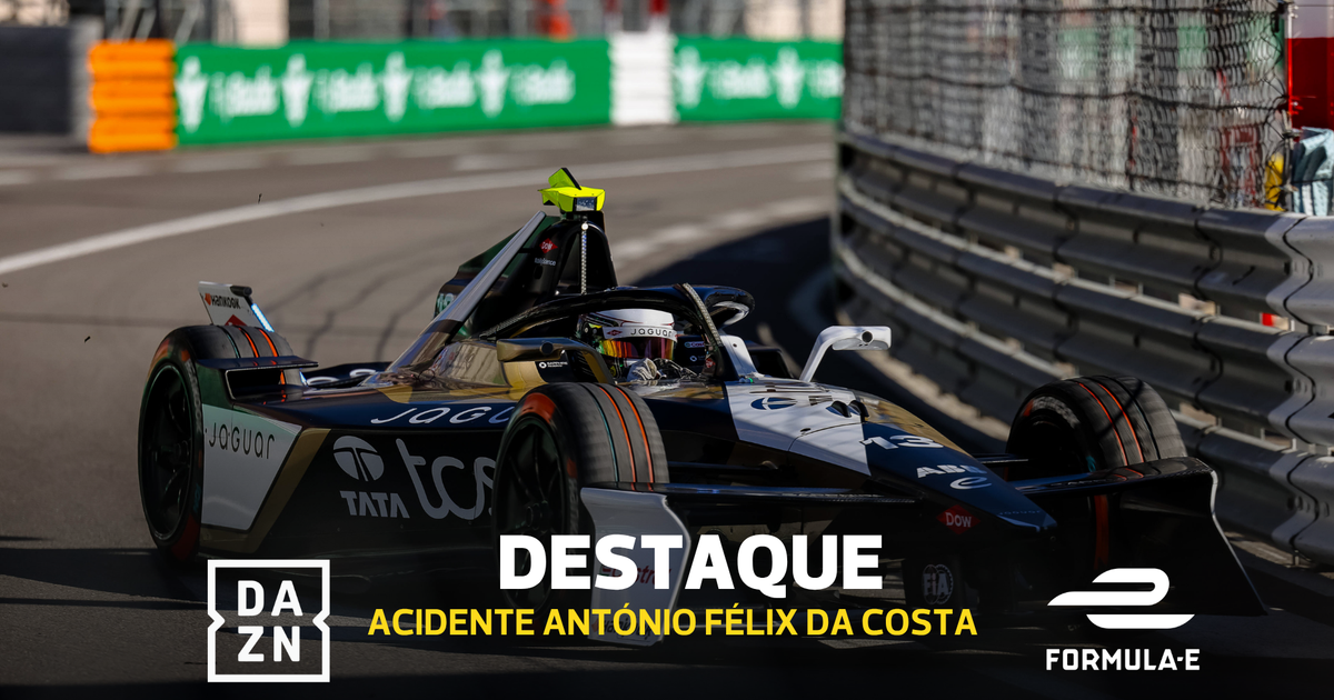 Félix da Costa lutava pelo pódio no Mónaco até... perder uma roda!