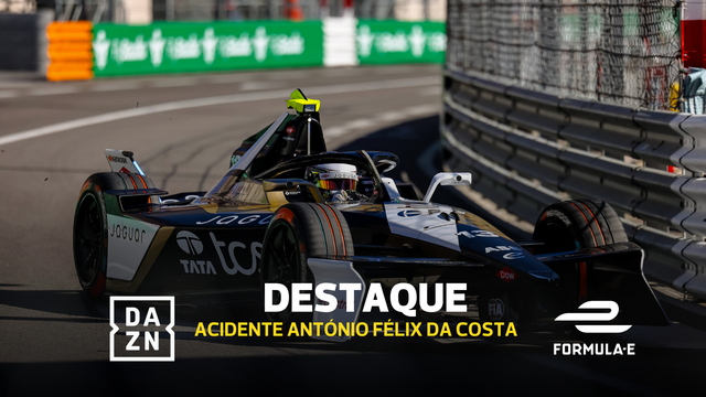 Félix da Costa lutava pelo pódio no Mónaco até... perder uma roda!