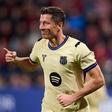 Robert Lewandowski, avançado polaco do Barcelona de 37 anos