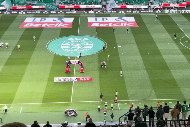Sporting entra para o aquecimento