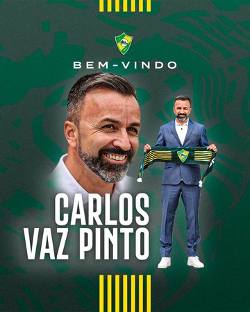 Carlos Vaz Pinto é o novo treinador do Mafra