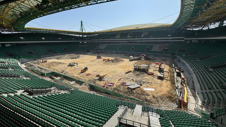 Obras em Alvalade: veja como está o estádio do Sporting (fotogaleria)