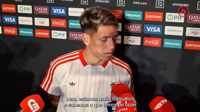 Prestianni: «A equipa sente-se muito bem»