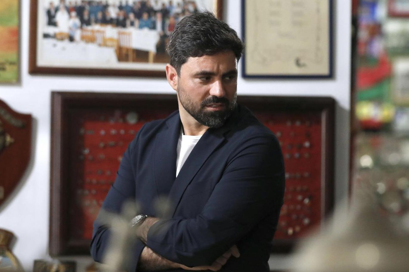 Vítor Matos apresentado no Marítimo (Foto: Marítimo)