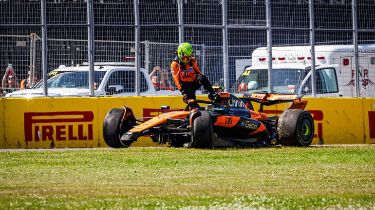 Norris assume erro no Canadá e desculpa-se a Piastri e equipa