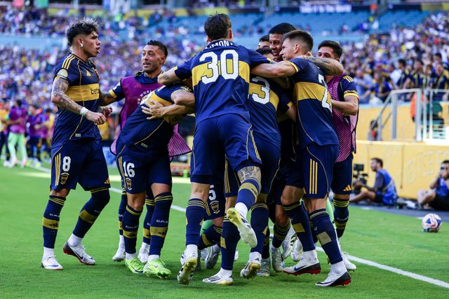 Festejos do Boca Juniors (CRISTOBAL HERRERA-ULASHKEVICH/EPA)